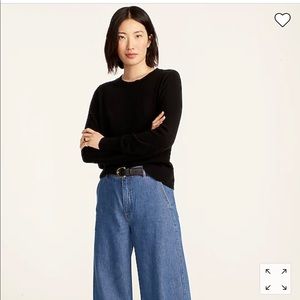 NWT J Crew cashmere classic fit crew neck sweater